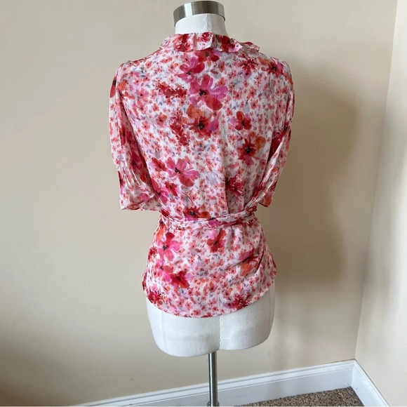 Misa sybil floral ruffle top 13585 - Picture 6 of 11